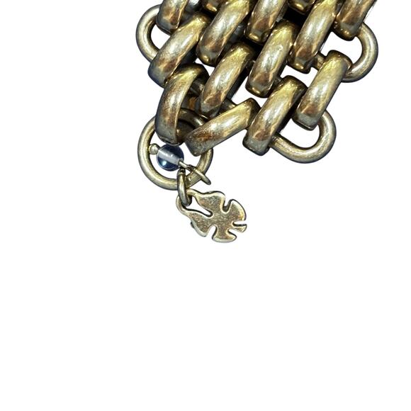 NEW in box Lucky Brand gold plated chain bracelet chunky Boho Classic Giftable - Picture 5 of 6